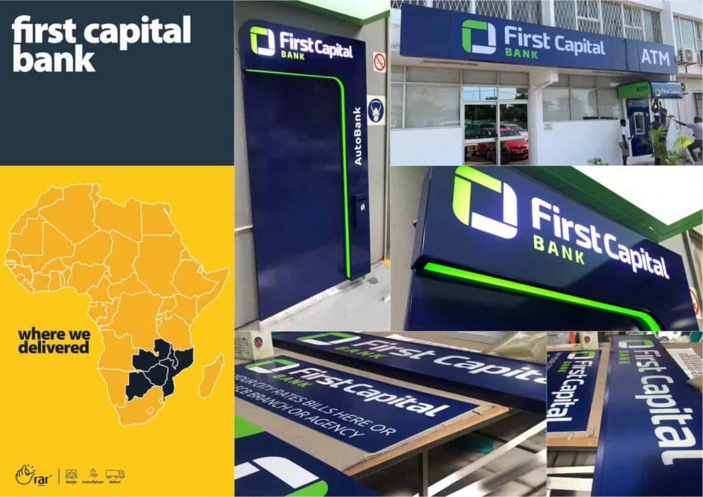 WE HAVE AFRICA COVERED First Capital Bank