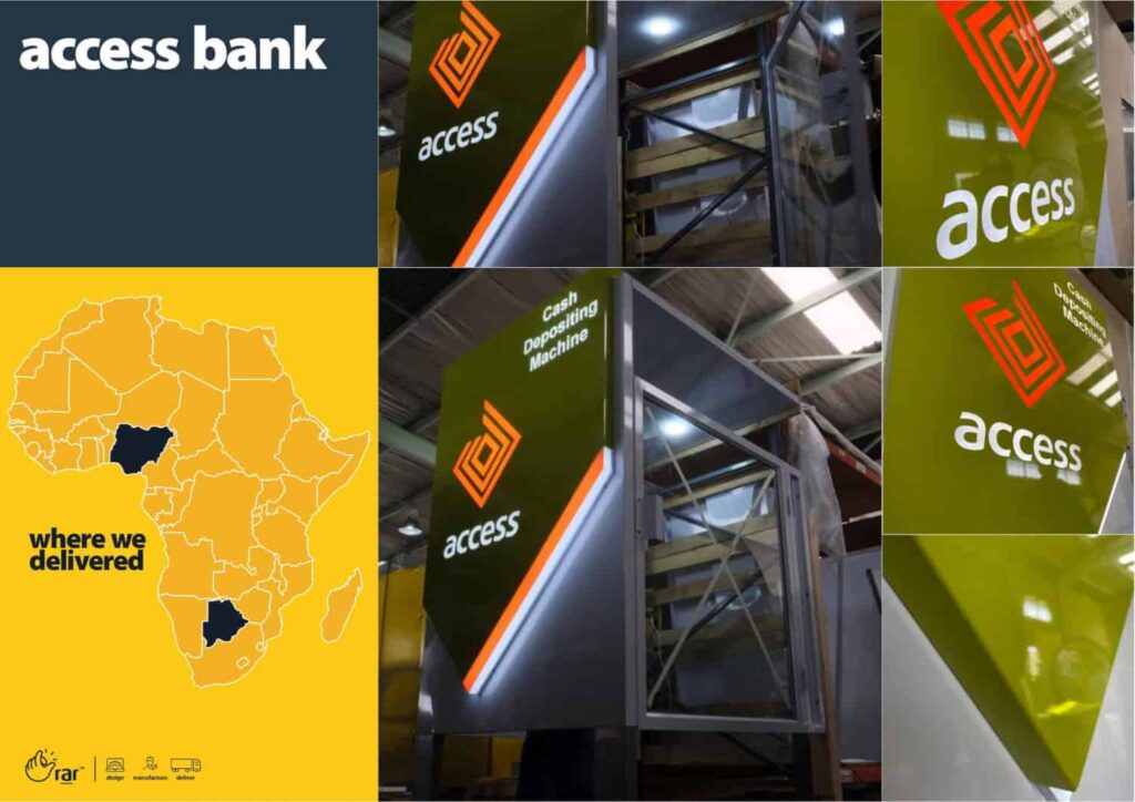 WE HAVE AFRICA COVERED access bank